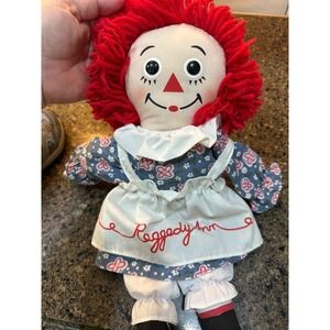 2002 raggedy‎ ann doll plush